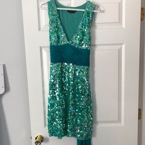 BCBG Maxazria sequin dress